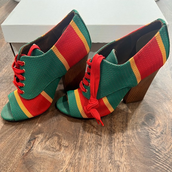 Dolce & Gabbana Open Toe Pumps Size 38 (US 8) Shoes - Picture 2 of 7